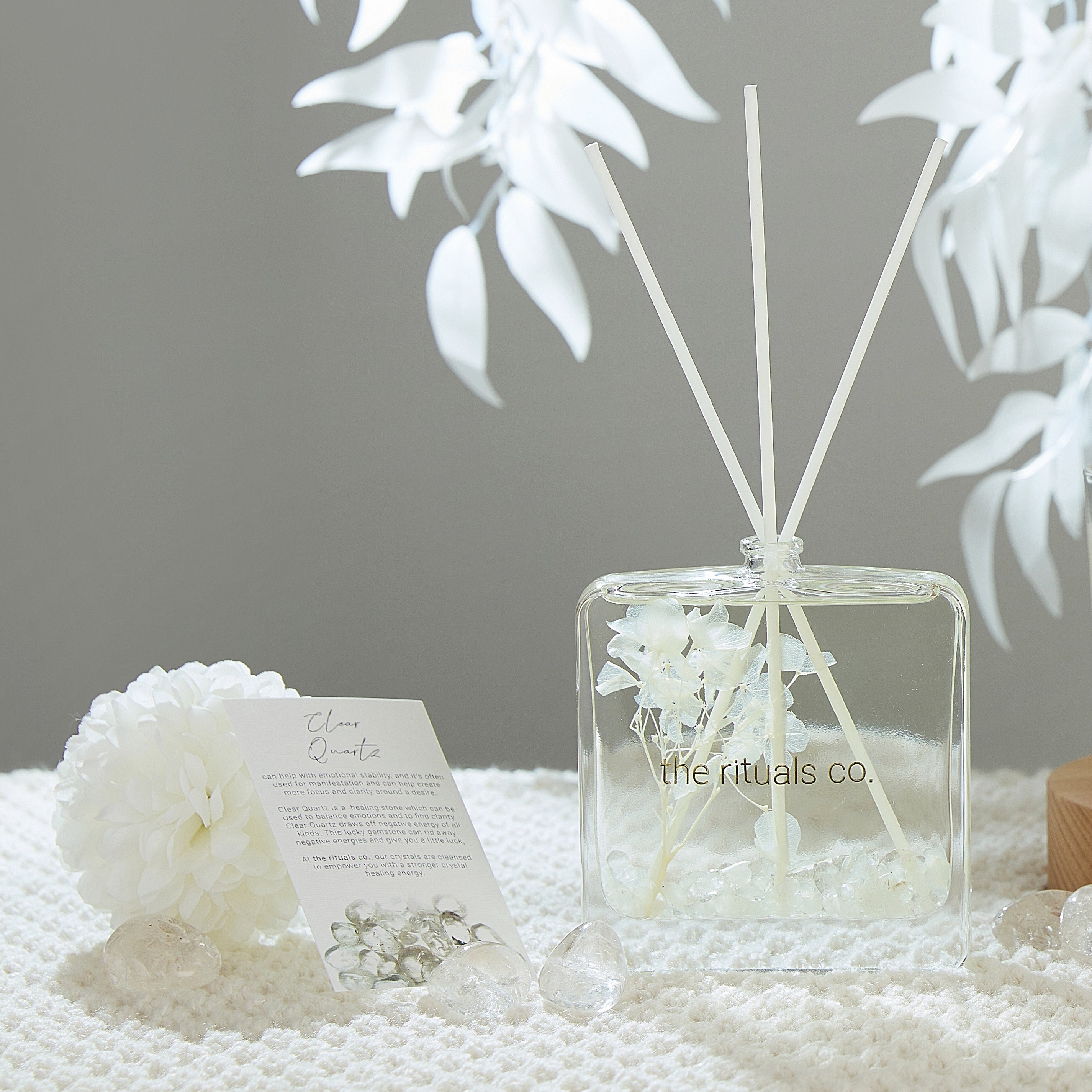 White Tea Crystal Reed Diffuser – Slow Scent Company